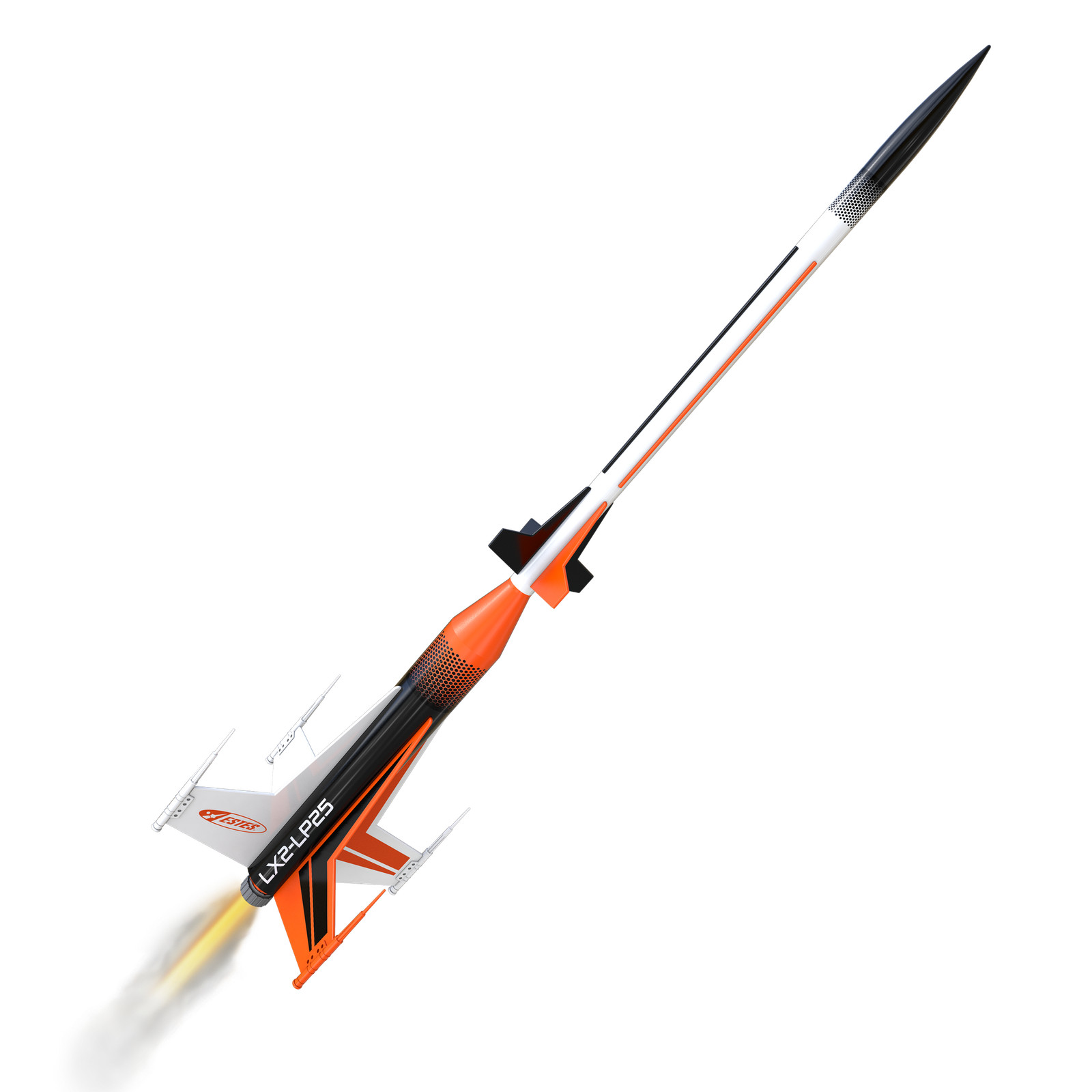 Estes Flying Model Rocket Kit Laser X2 EST 7320