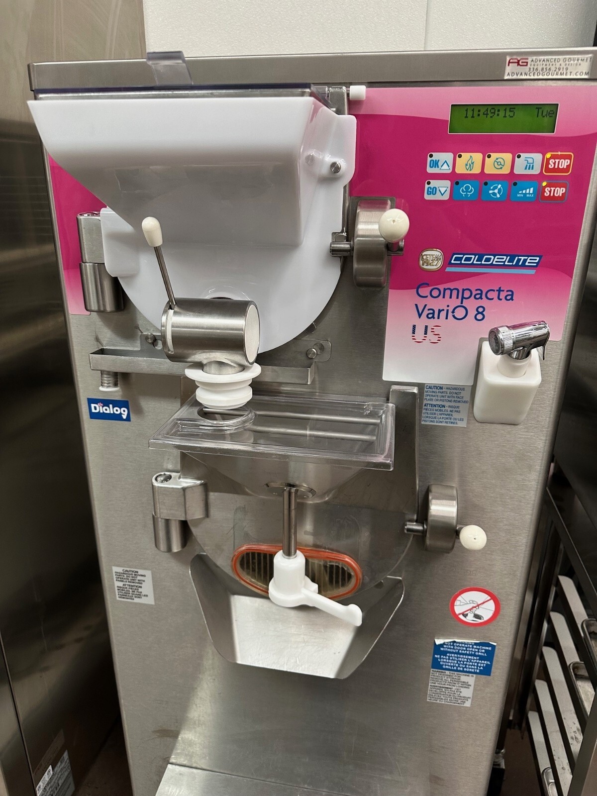 Cattabriga Compacta Vario 8 Combinational Batch Freezer Refurbished Machine