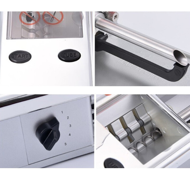 Cigarette Rolling Machine Electric Automatic Tobacco Roller Injector Maker DIY