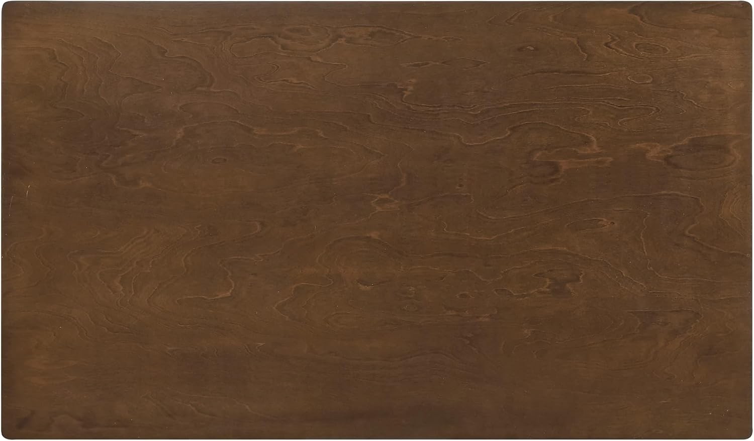 55.5" Dining Table 4 Modern Rectangular Dining Room Table Wood Dining Table
