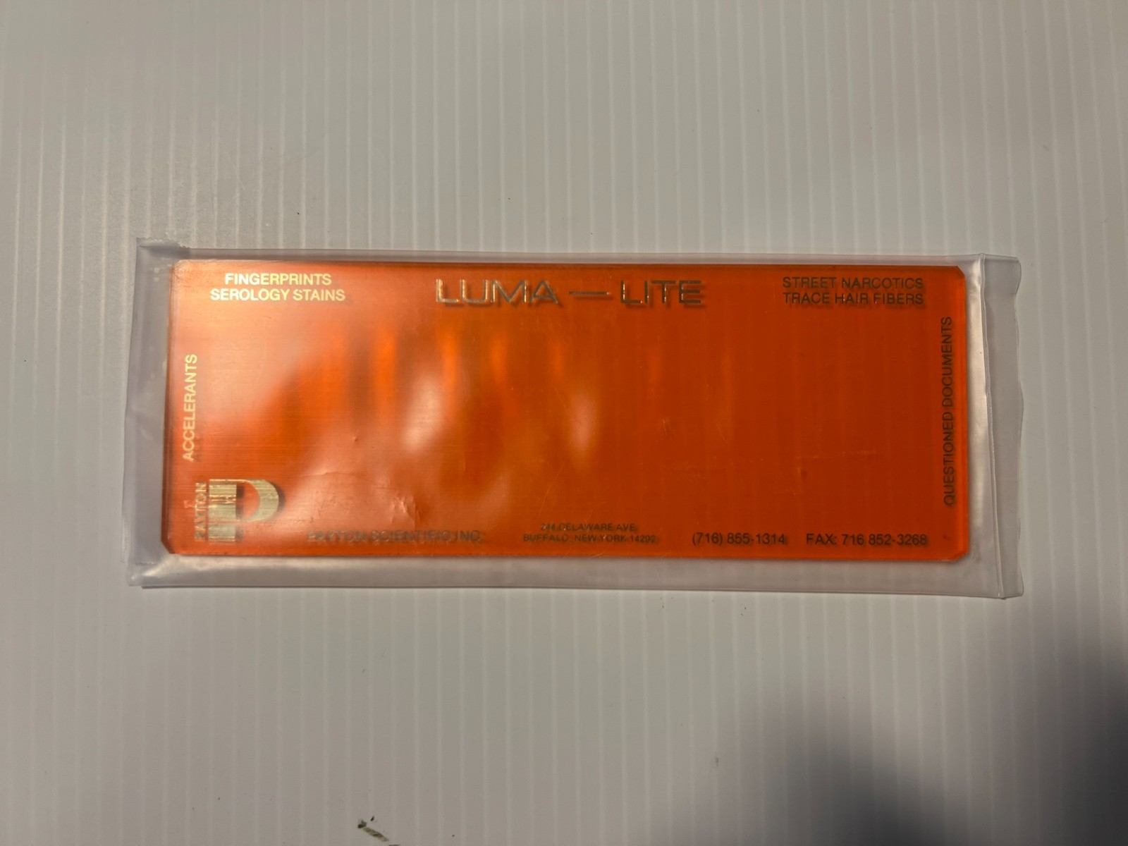 Luma-Lite 2000A Forensic Light - Comes with case and accessories