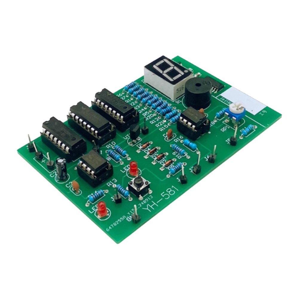 Countdown Timer DIY Kit 9 Seconds for Electronics Skill Training and Learning