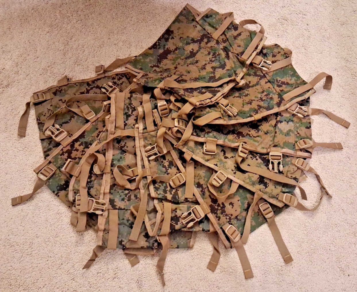 USMC ILBE MARPAT Radio Pouch Arc’teryx Military MOLLE Tactical Radio Bag New