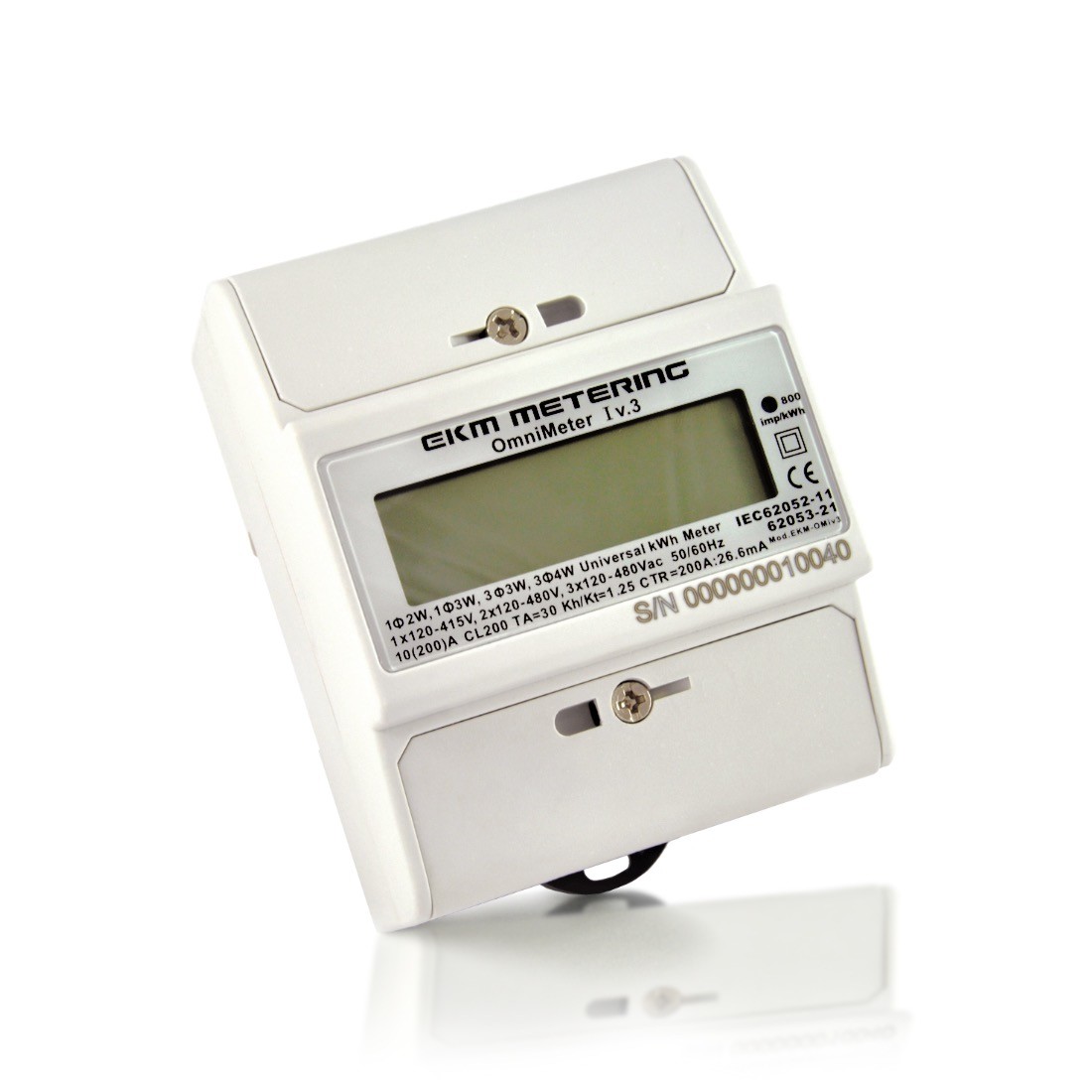 Electric Kilowatt Hour kWh Meter - Up to 480 Volts - Free Software Available #24