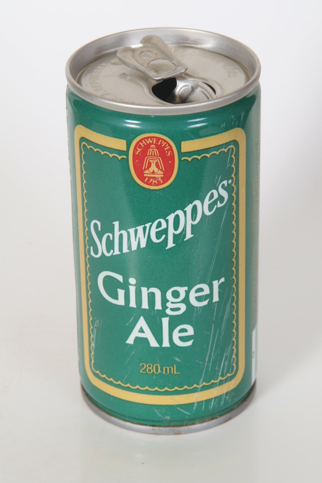 Schweppes Ginger Ale soda can - 280ml