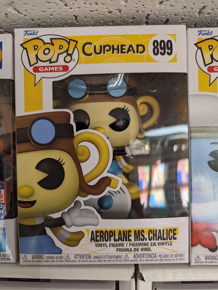 Games - Aeroplane Ms. Chalice #899 Cuphead Funko Pop