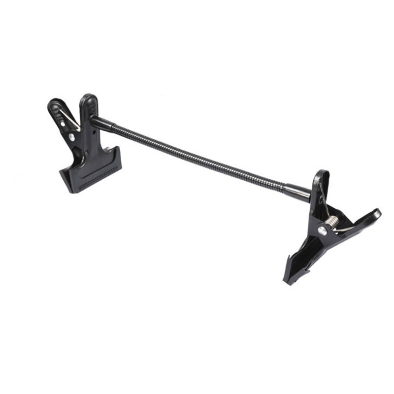 Dual Strong Clamps Connect by Flexible Metal Arms Clamps with Flexible Arm