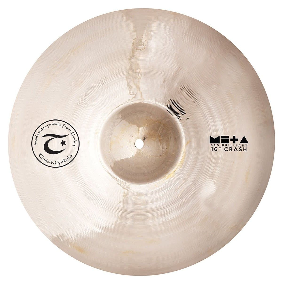 Turkish Meta Brilliant Crash Cymbal 16"
