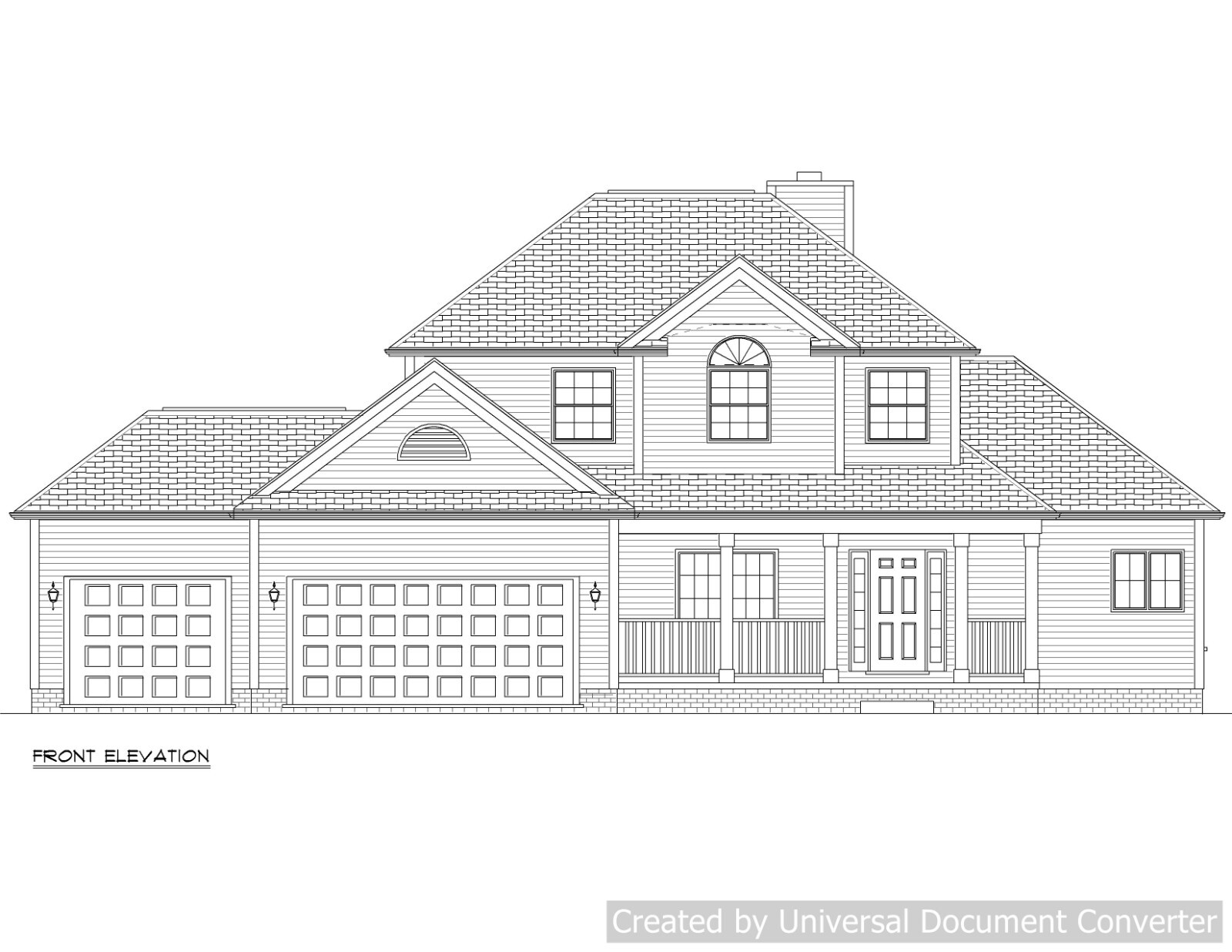 Full Set of two story 4 bedroom house plans 2,159 sq ft