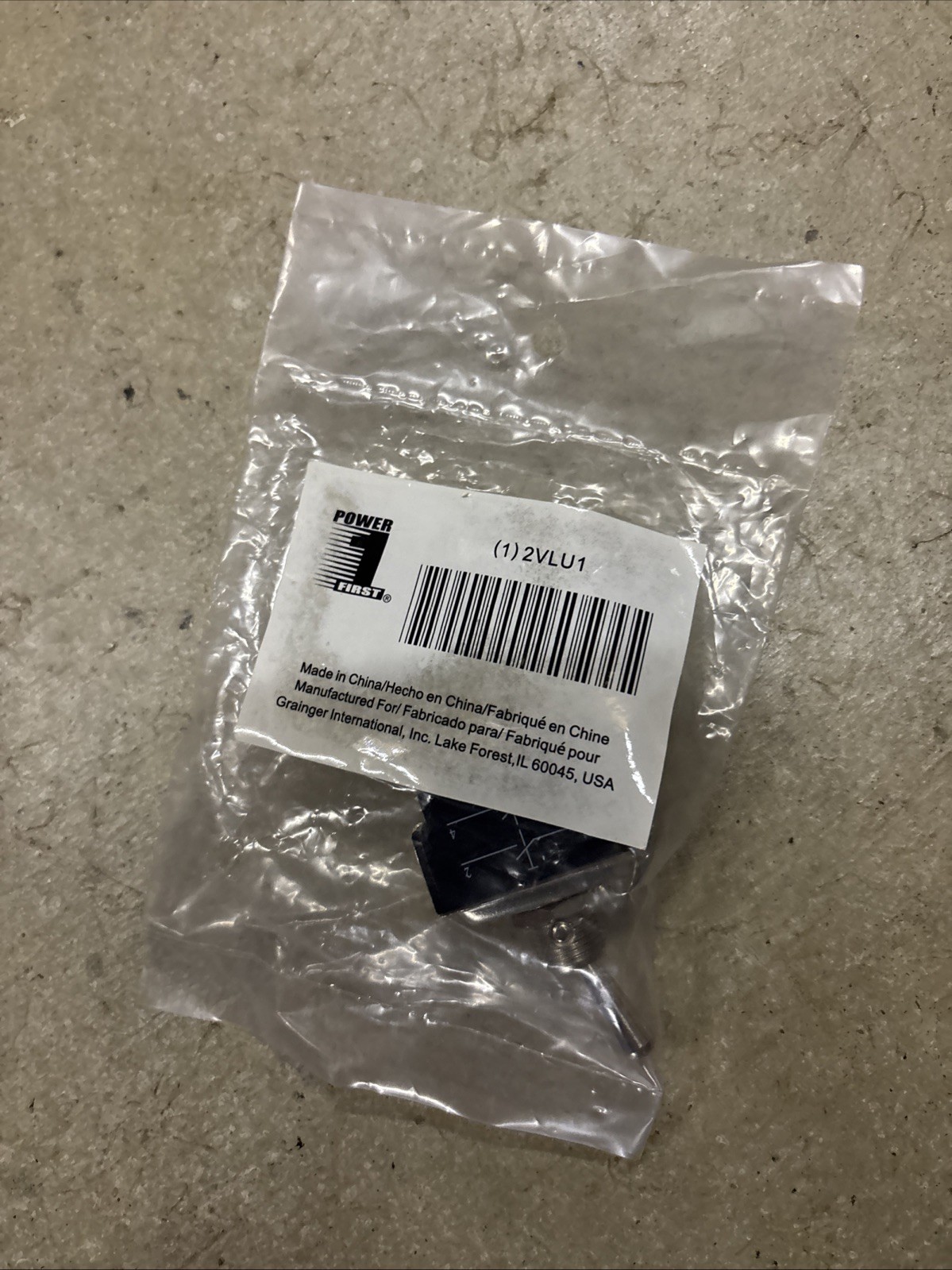 POWER FIRST 2VLU1 Toggle Switch, On/Off, Brand New SEALED Free Ship!