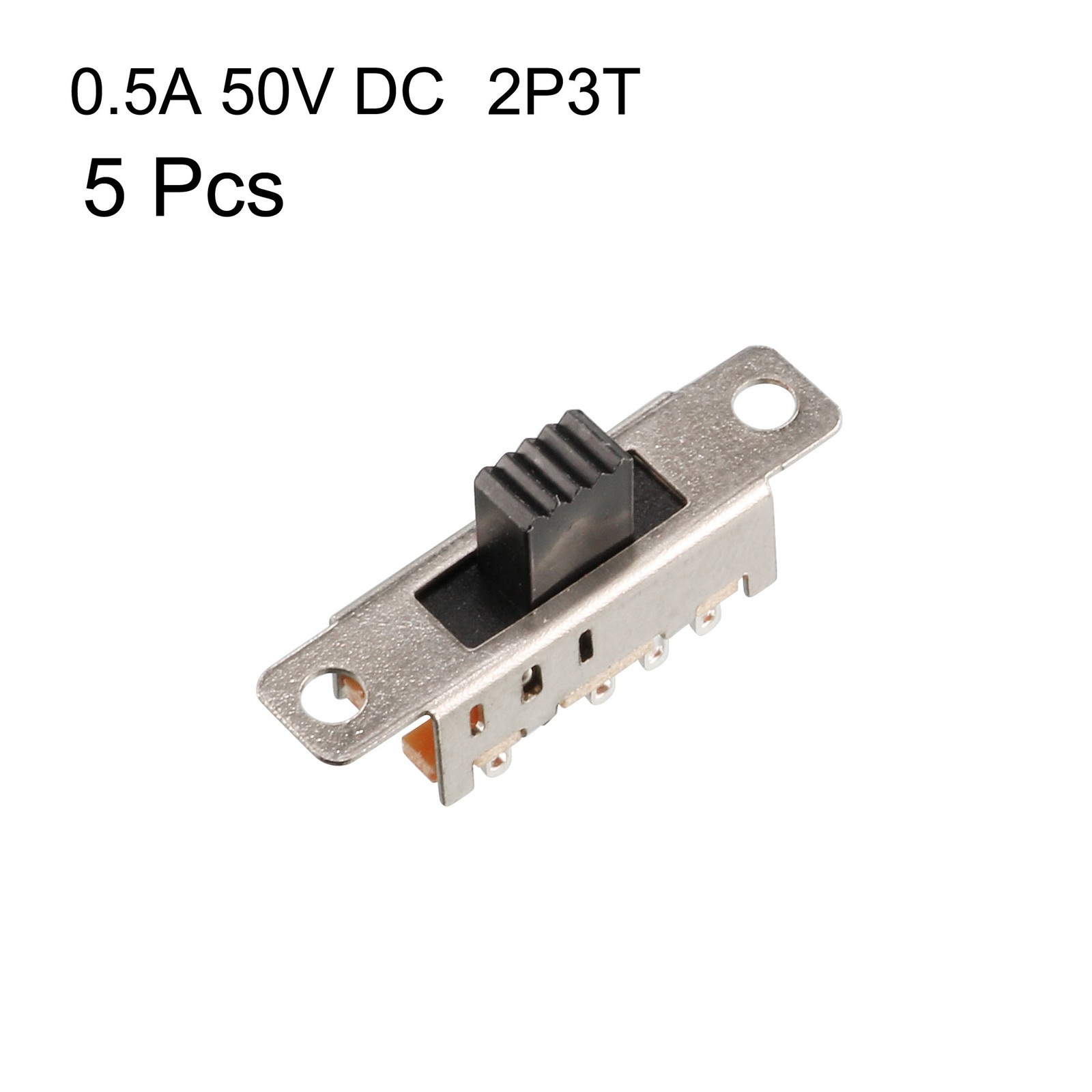 5 Pcs 8-Pin PCB 3 Position On/On/On DP3T 2P3T Panel Mini Slide Switch