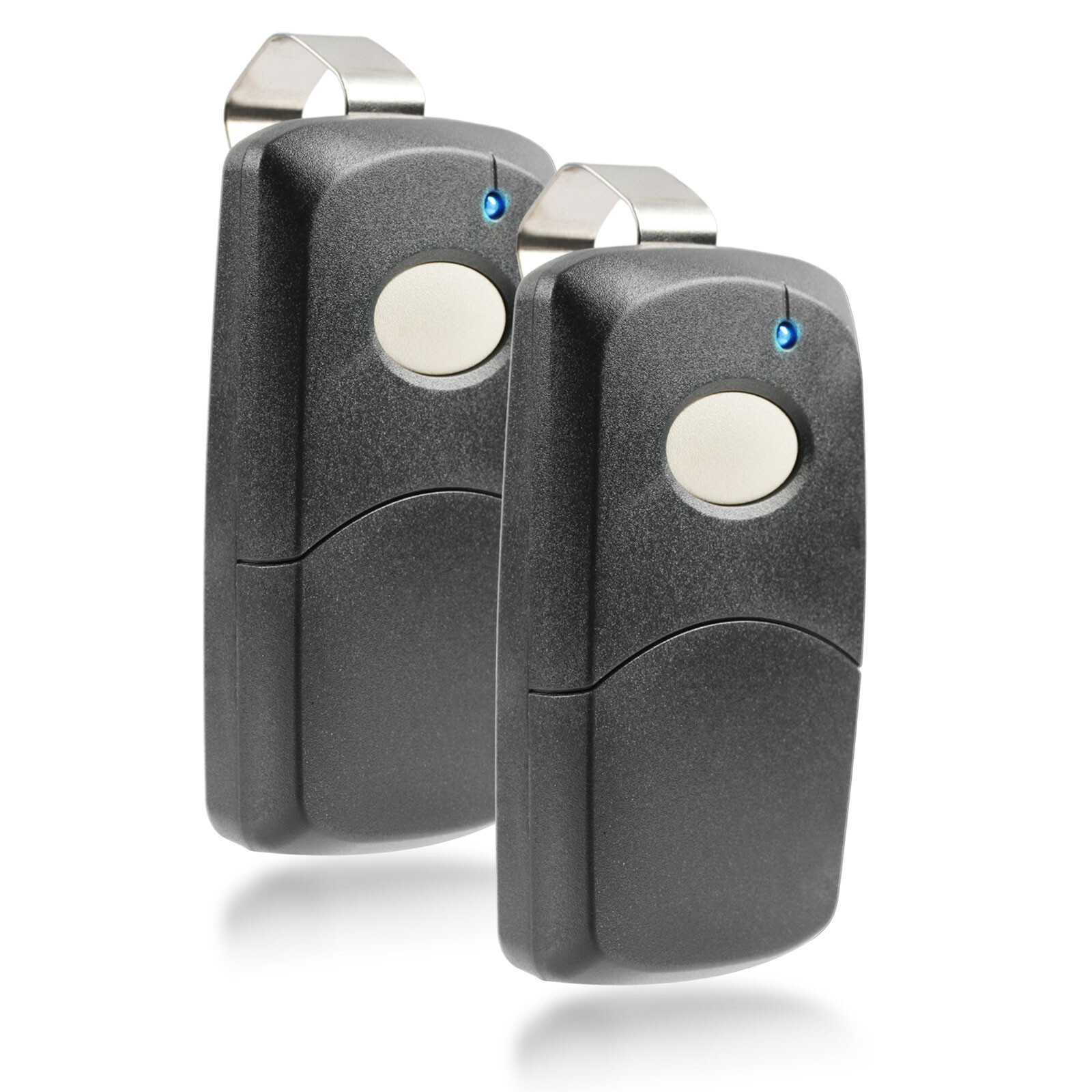 2 Car Visor Garage Door Remote Opener Control for Linear 3089 Multi-Code Black