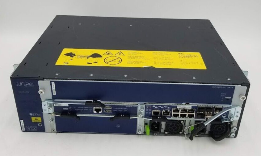 Juniper SRX1400 Managed Ethernet Chassis w/ SRX1K-RE-12-10 | SX1K-SYS10
