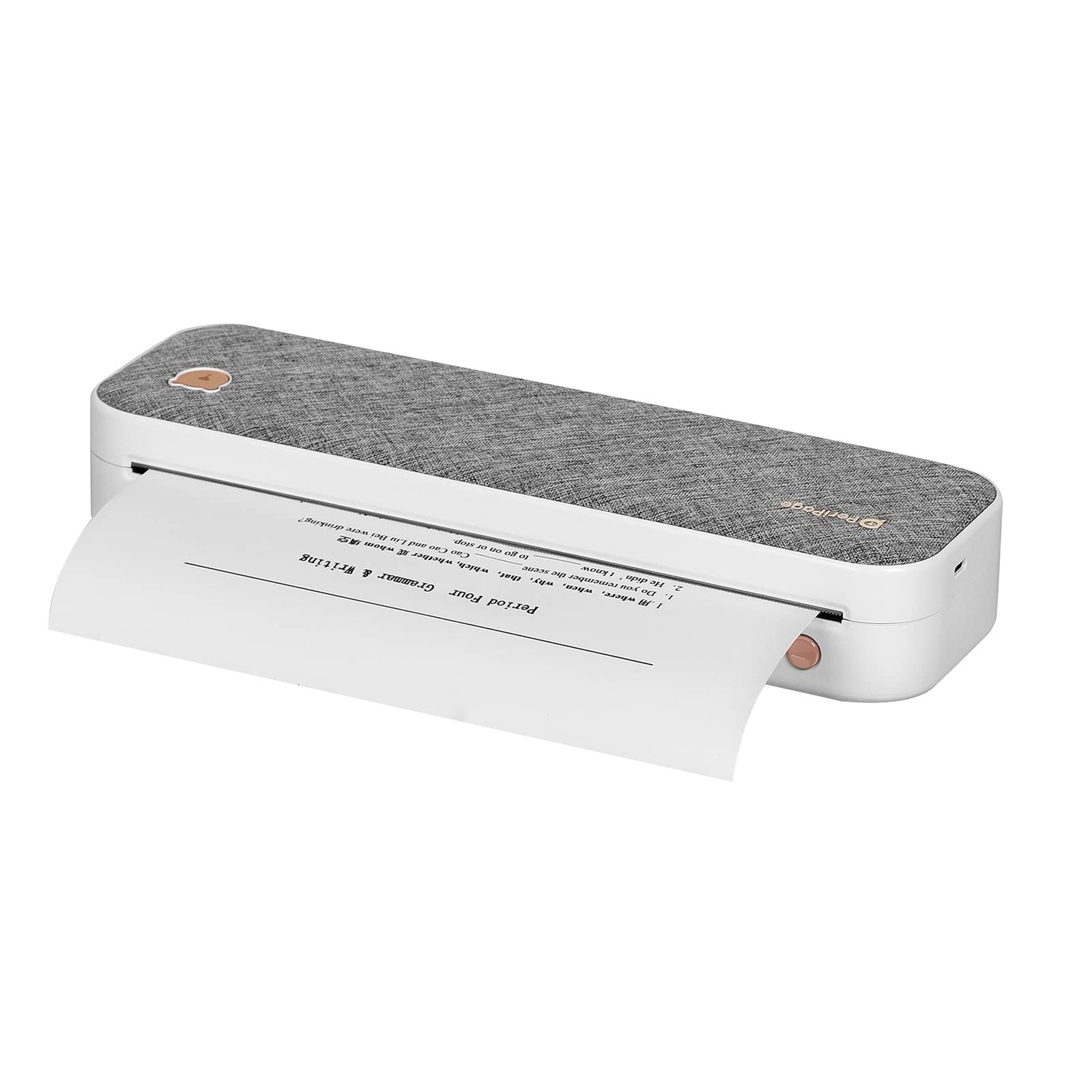 PENCHEN Original PeriPage A4 Paper Printer Direct Thermal Transfer Sky Grey