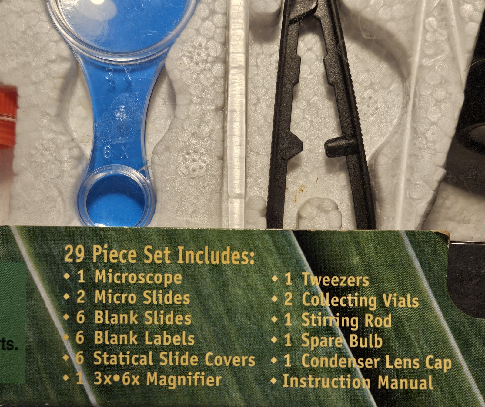 Science Tech Microscope Set 29 Piece Set