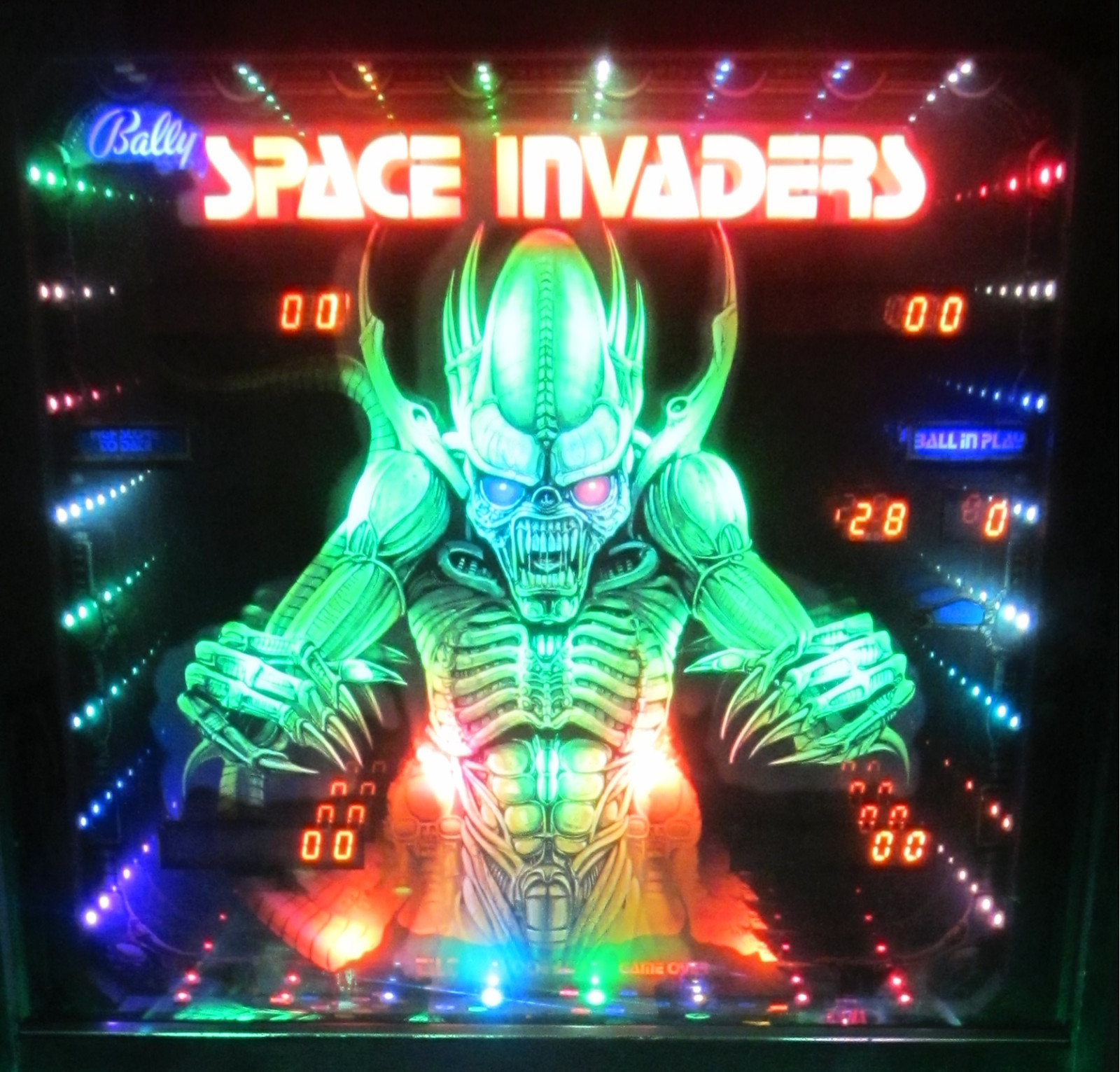 SPACE INVADERS - NON GHOSTING Lighting Kit custom SUPER BRIGHT PINBALL LED KIT