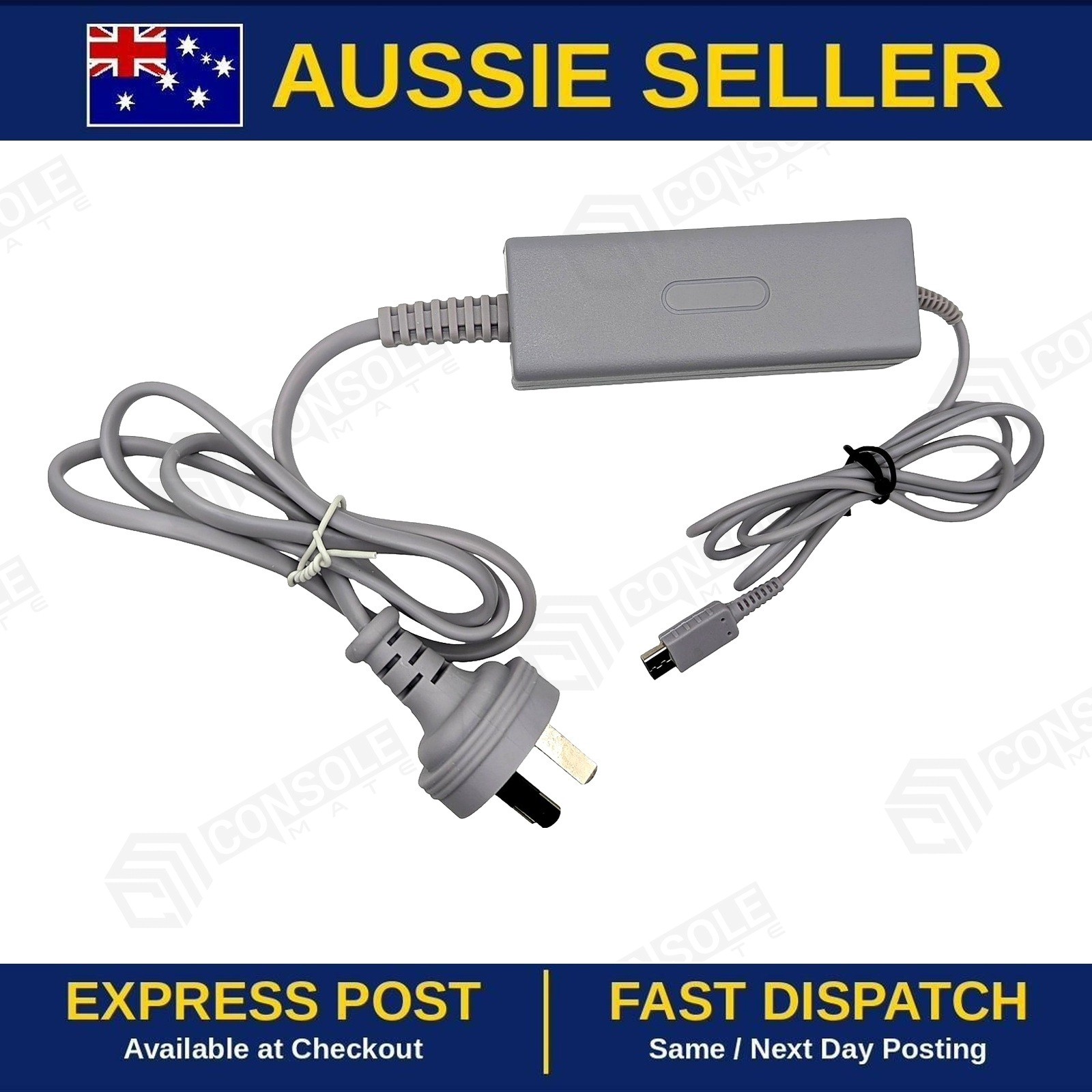 Replacement AC Charger for Nintendo Wii U GamePad Controller | AU Plug Brand New