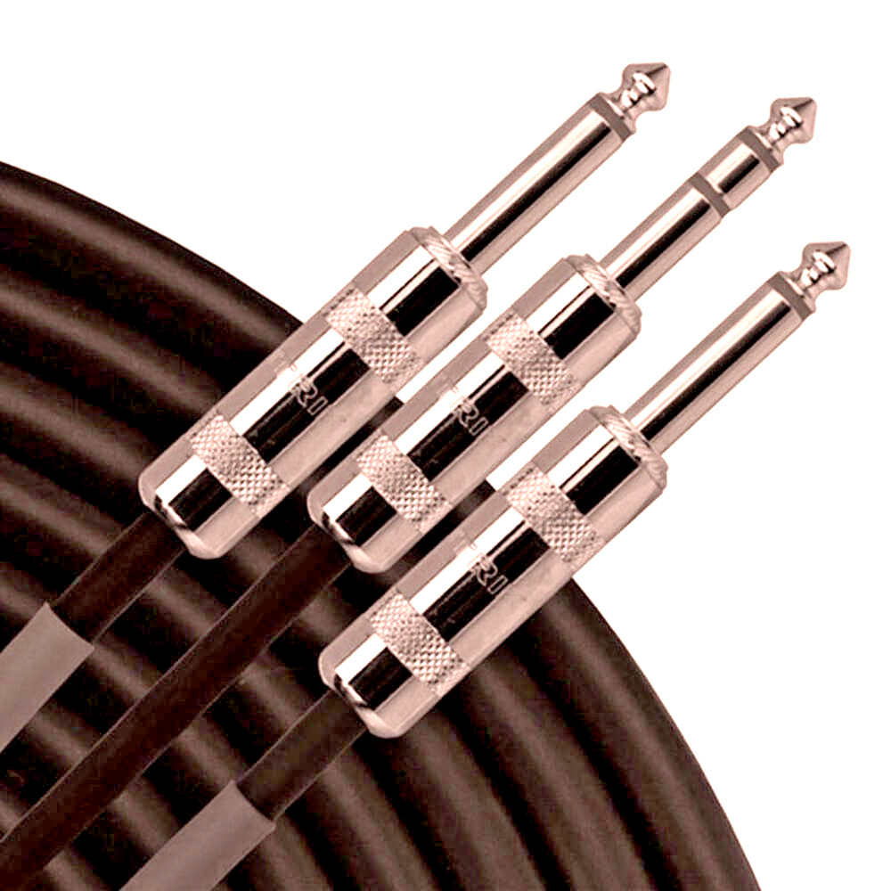 Rapco Horizon Y Cable TRS 1/4"-TS 1/4" 3ft