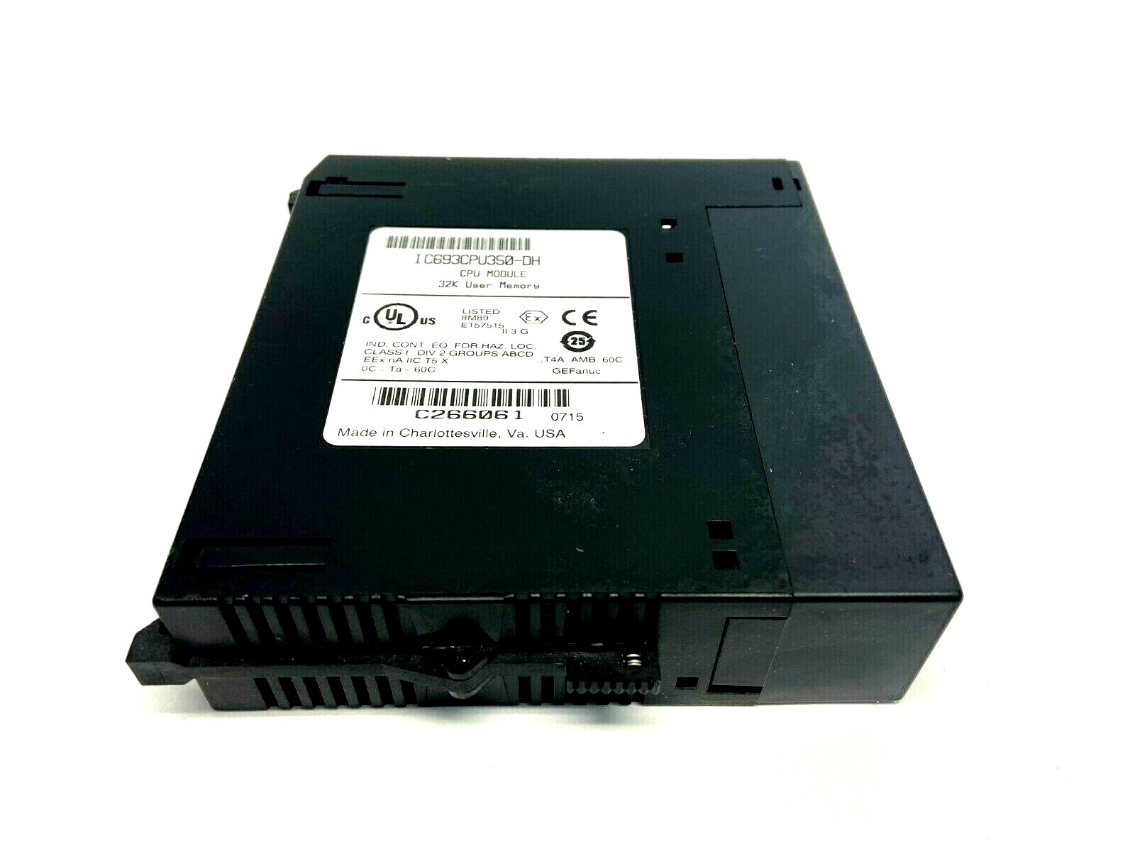 GE Fanuc IC693CPU350-DH CPU Module 32K Memory