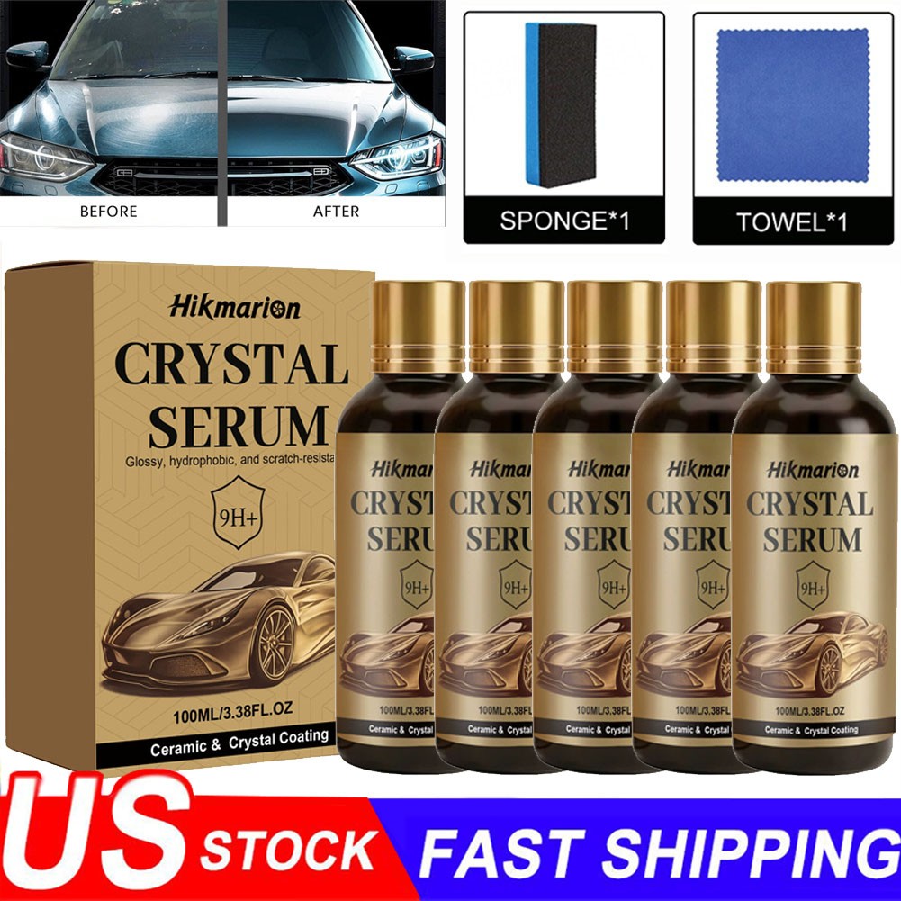 New Crystal Serum – Advanced Graphene Ceramic Coating for Cars 100ML