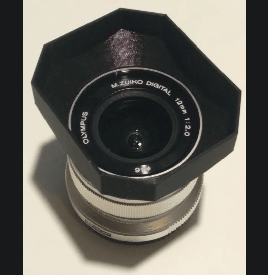 Olympus 12mm f2.0 Lens Hood – Protective Lens Hood for Classic Olympus 12mm Lens