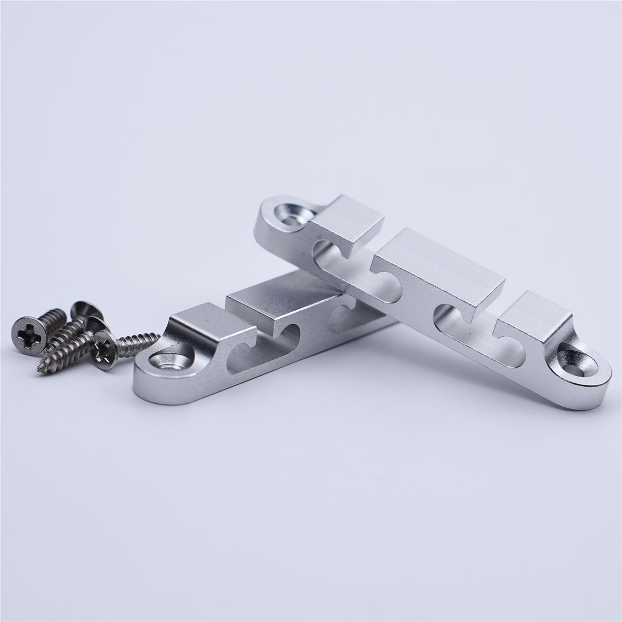 2×4 String Aircraft Aluminum Bass String Retainer String Guide Tree Fit Hipshot
