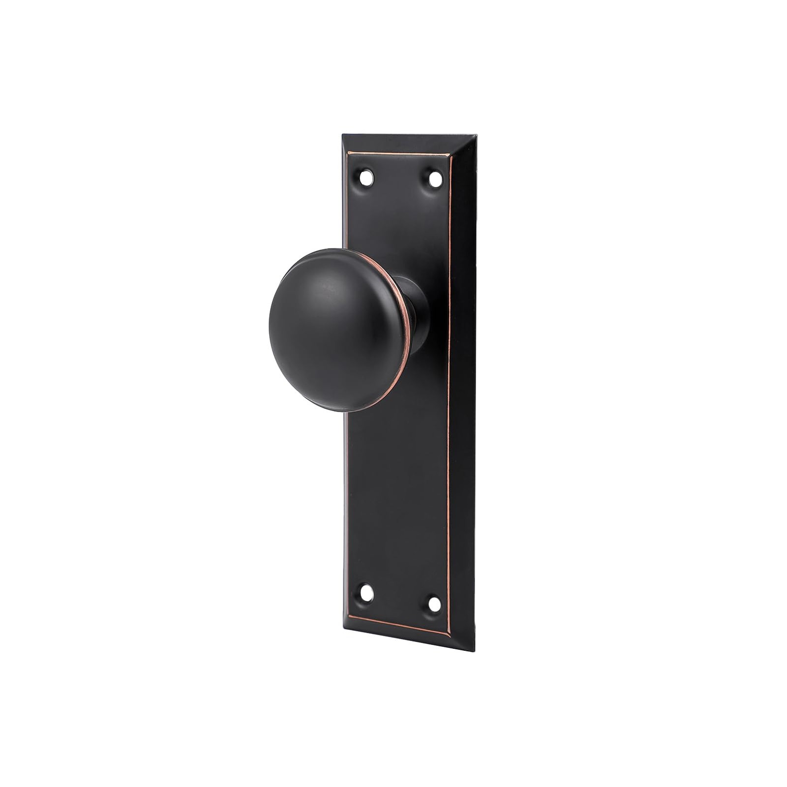 newliplace 2 Pack Vintage Single Sided Dummy 2 Pack, Oil Rubbed Bronze