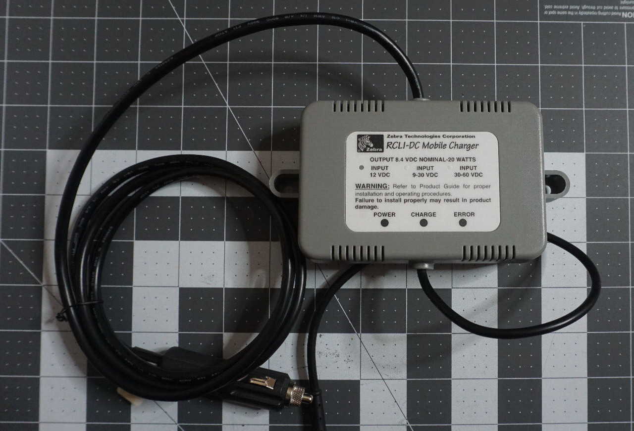 Zebra CC16614-G9 RCLI-DC Mobile Charger for QL / RW Mobile Charger