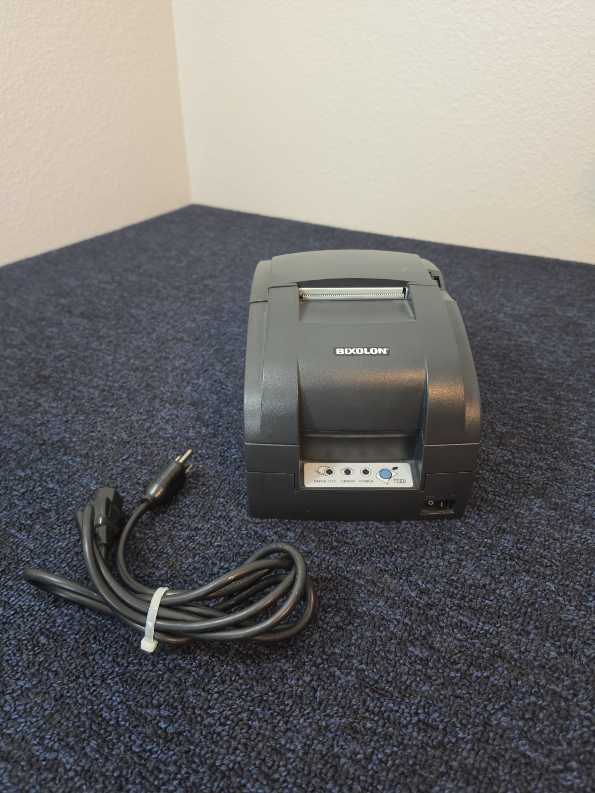 WORKS Bixolon SRP-275C Dot Matrix POS Receipt Printer Bundle w/ Power Supply