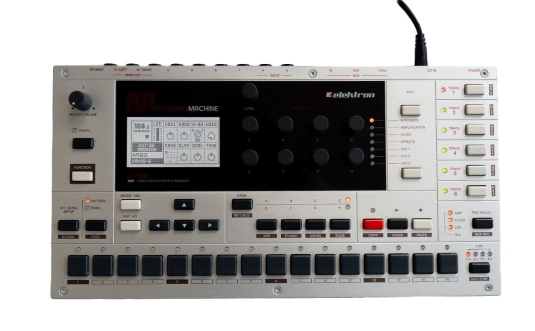 Elektron Monomachine SFX-60+ MKII +Drive Synthesizer Tested Working
