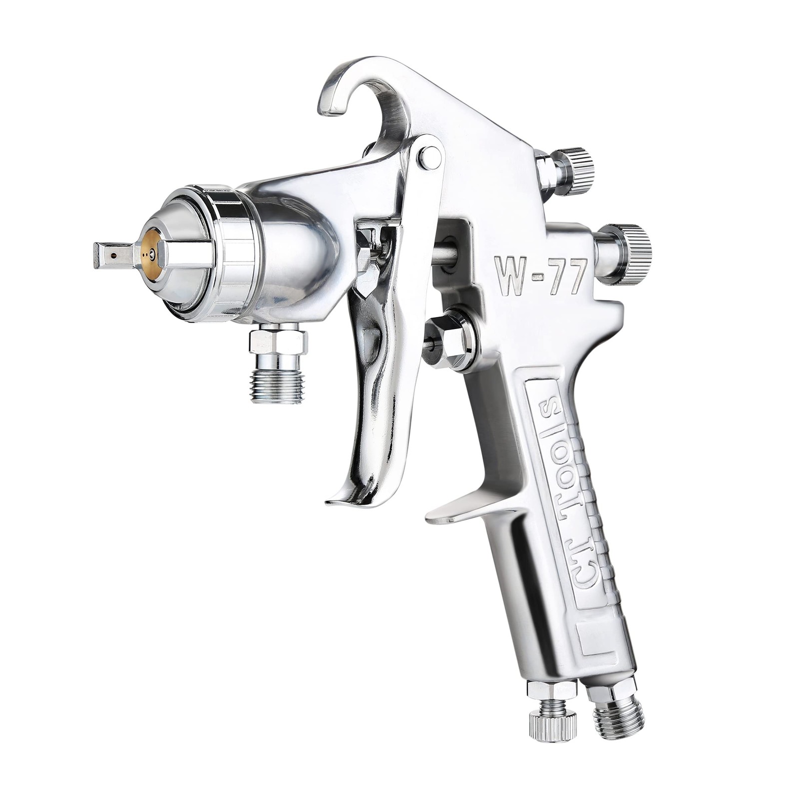 STARY Pressure Feed Air Spray Paint Gun Pressure Pot Paint Sprayers Without C...