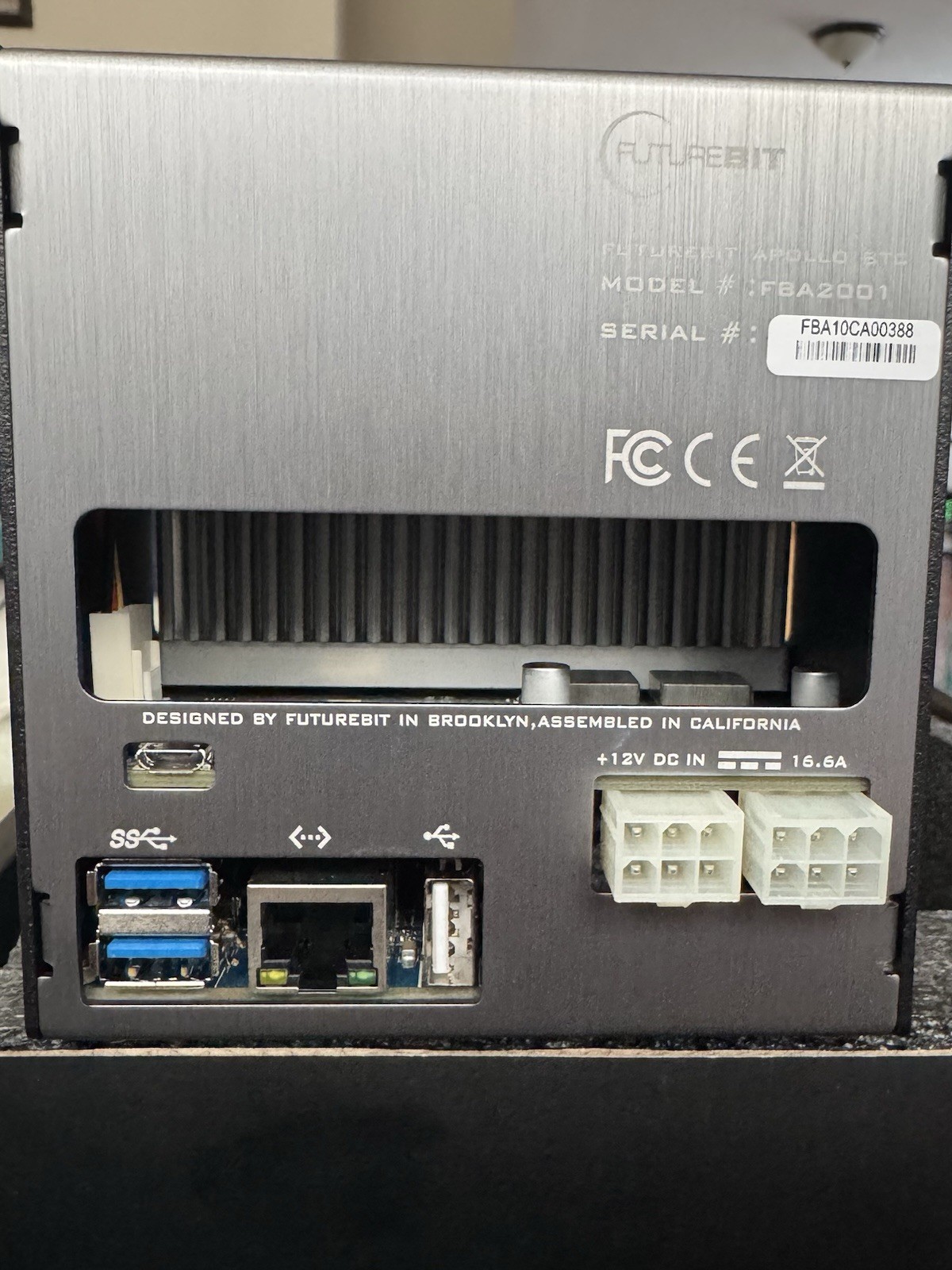 Apollo BTC - A Bitcoin ASIC Miner and Desktop Class Computer running a Full Node
