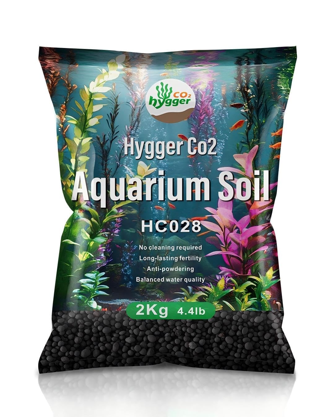 Aquarium Soil Substrate for Plants & Shrimps 4.4 Pounds for Aquascaping