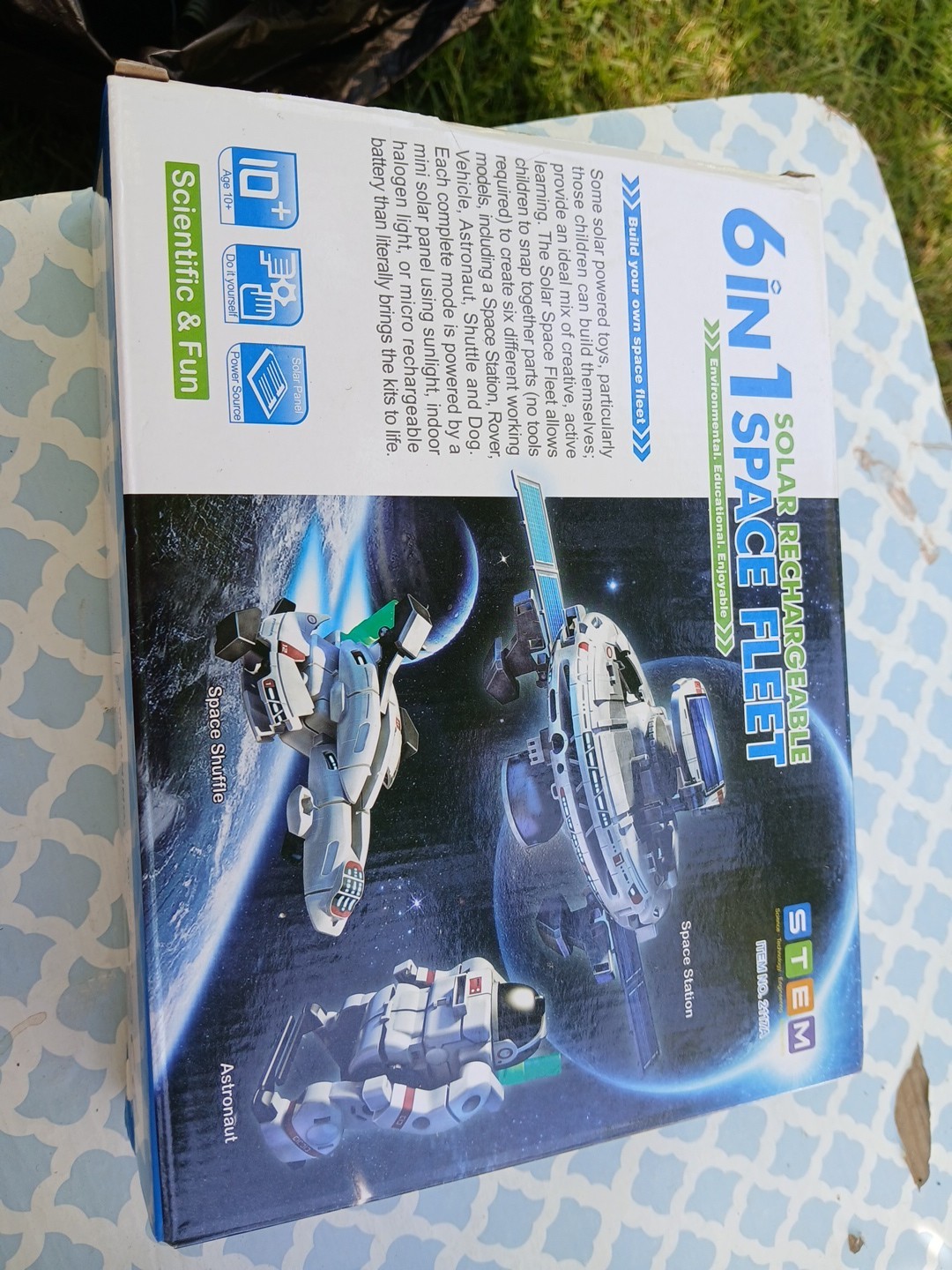 STEM TOY 6 in 1 Space Fleet Solar rechargeable Brand New Sealed!