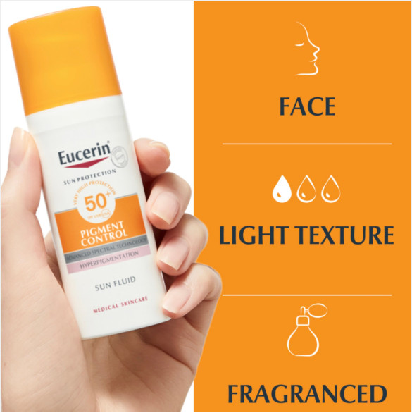 Eucerin Sun Fluid Pigment Control SPF50+ 50ml