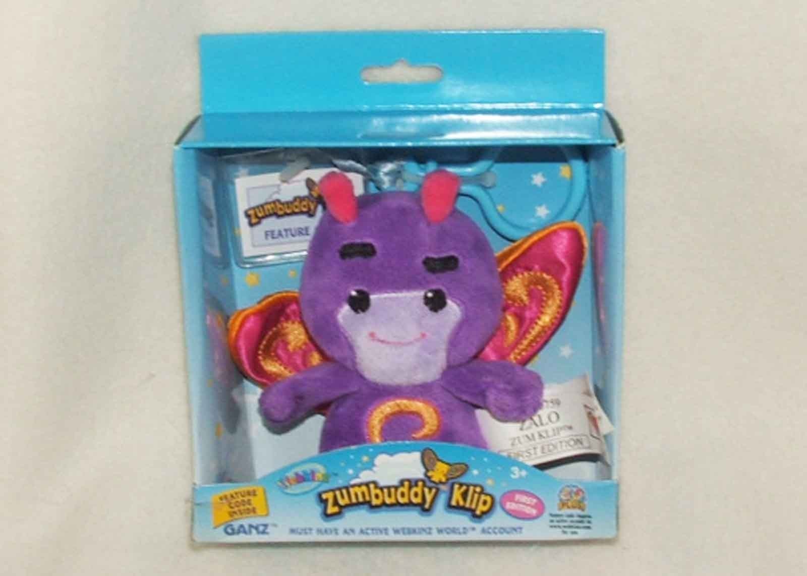 Webkinz Zumbuddy Klip First Edition from Ganz *SEE SELECTION* NEW WITH CODES!