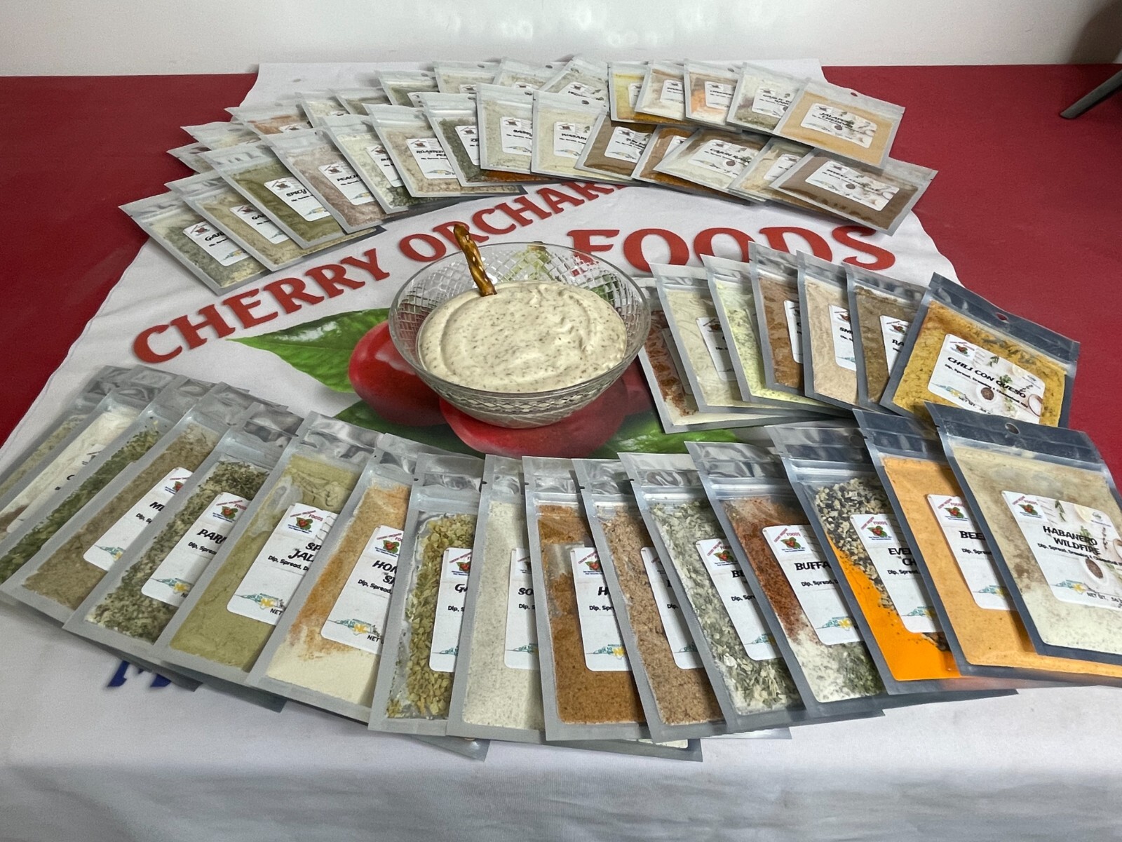 Dip Mixes by Cherry Orchard Foods. dips, spreads, cheese balls, seasonings
