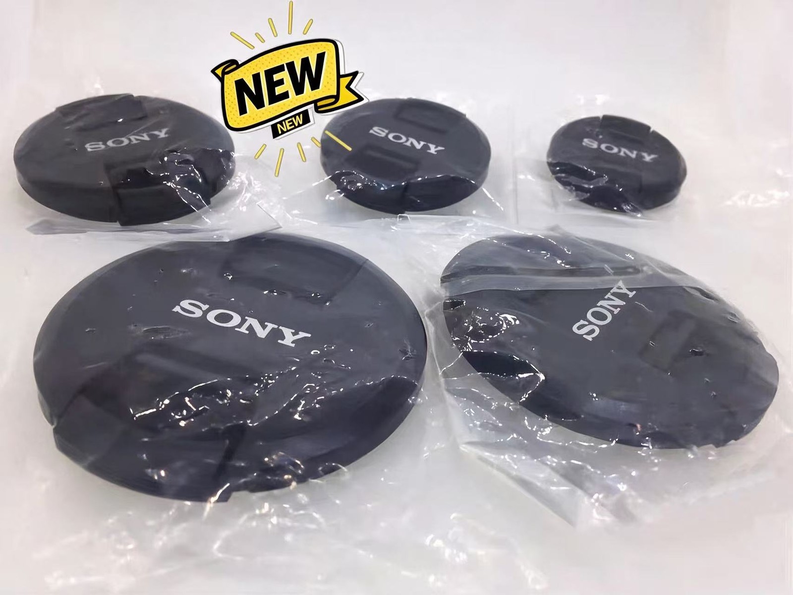 Front Lens Cap for Sony NEX, Alpha Lens 40.5, 49,52, 55, 58, 62, 67,72,77 & 82mm