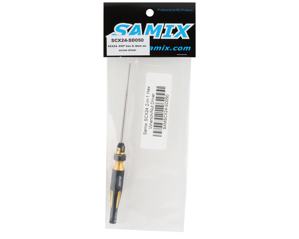 Samix SCX24 2-in-1 Hex Wrench/Nut Driver [SAMSCX24-SD050]