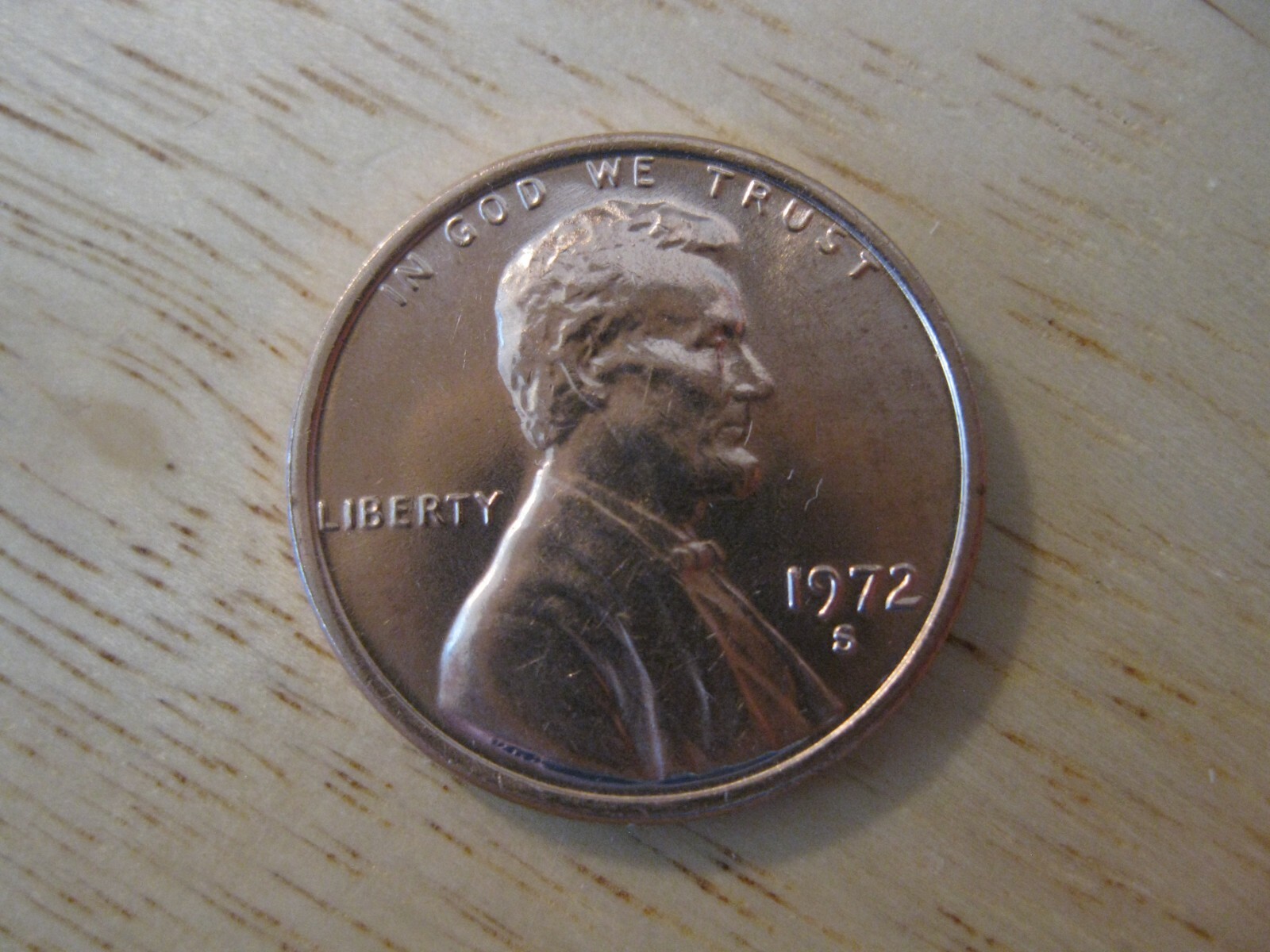 1972 S Lincoln Memorial Cent Gem+ BU!