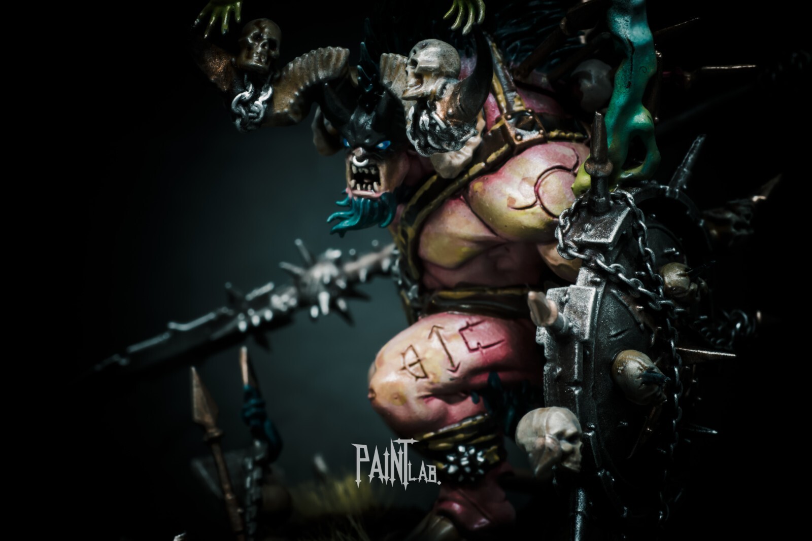 Warcry - Ogroid Myrmidon Warhammer 40k Daemon Prince Conversions