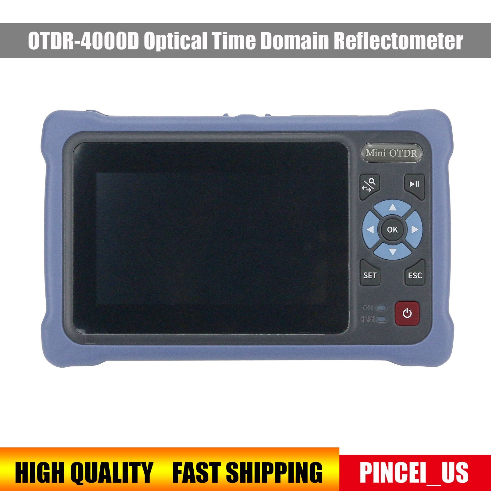 OTDR-4000D Mini-OTDR 100KM Optical Time Domain Reflectometer 1310NM/1550NM