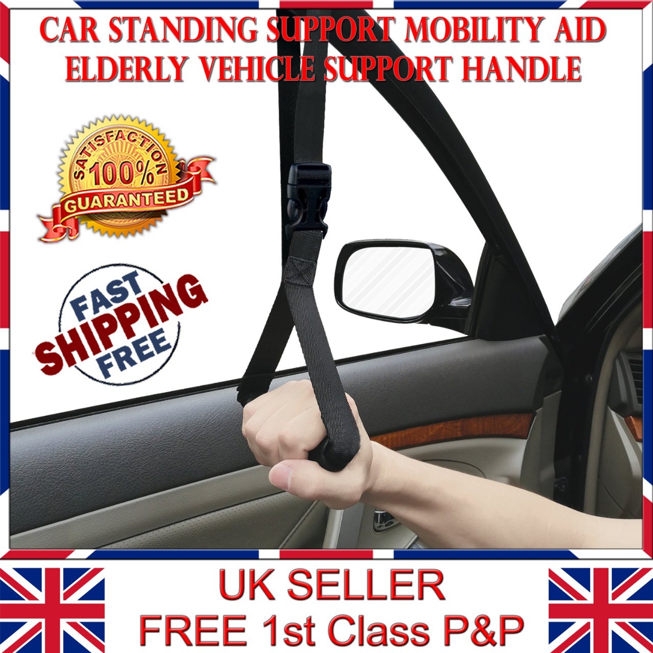 LTG Car Vehicle Standing Handle Support Mobility Aid Disability Elderly Medical