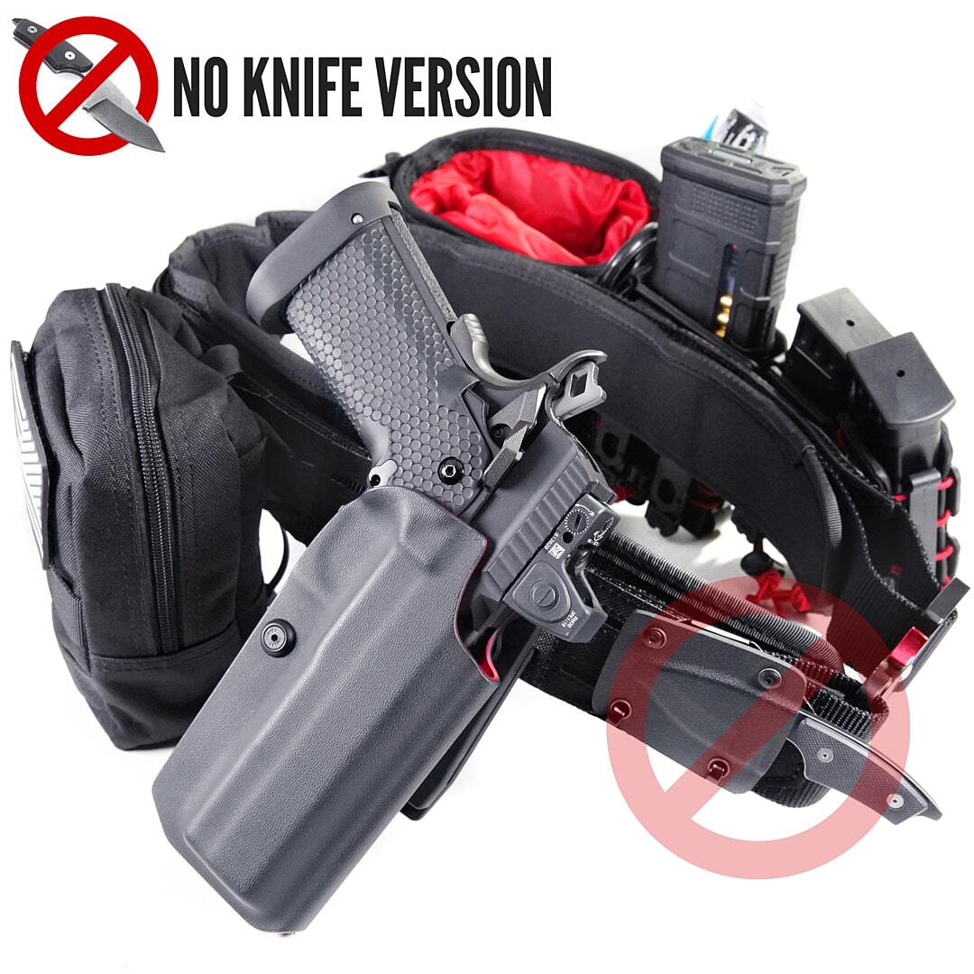 Tactical Battle Belt Loadout Kit Molle Padded Metal Buckle 32" - 48"