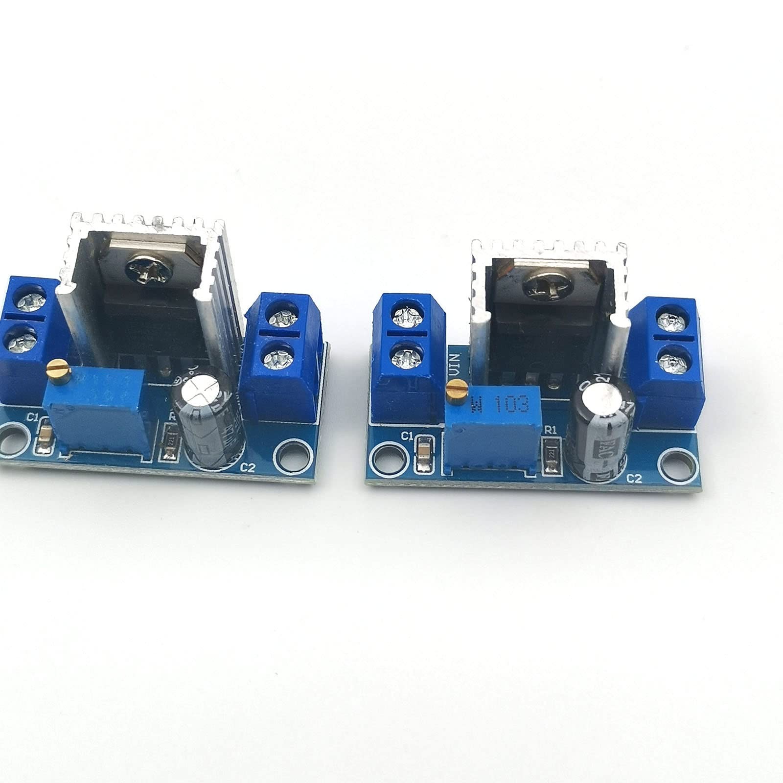 LM317 Adjustable Voltage Regulator DCDC StepDown Converter Board 2 PCS