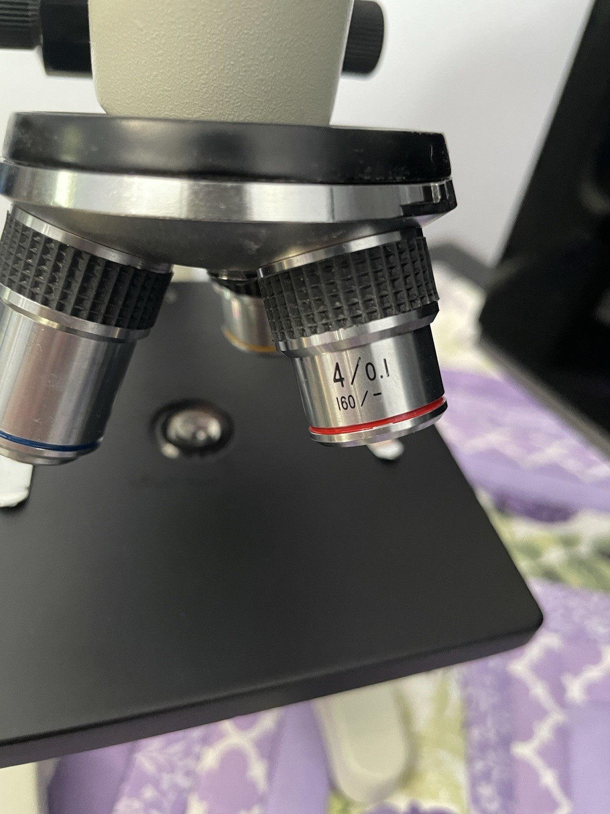 Konus College #5302 Microscope w/ Slides, Accessories & Case Bundle