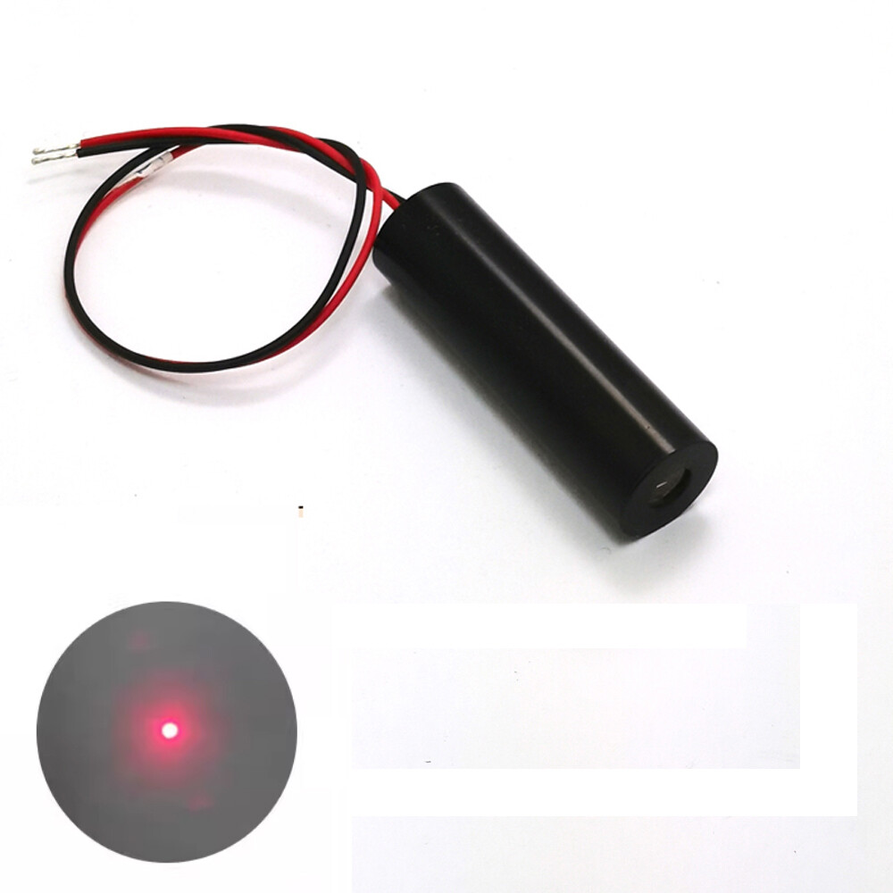 660nm 50mW Red Laser Dot Laser Module 12mm Red Laser Positioning Laser Lamp