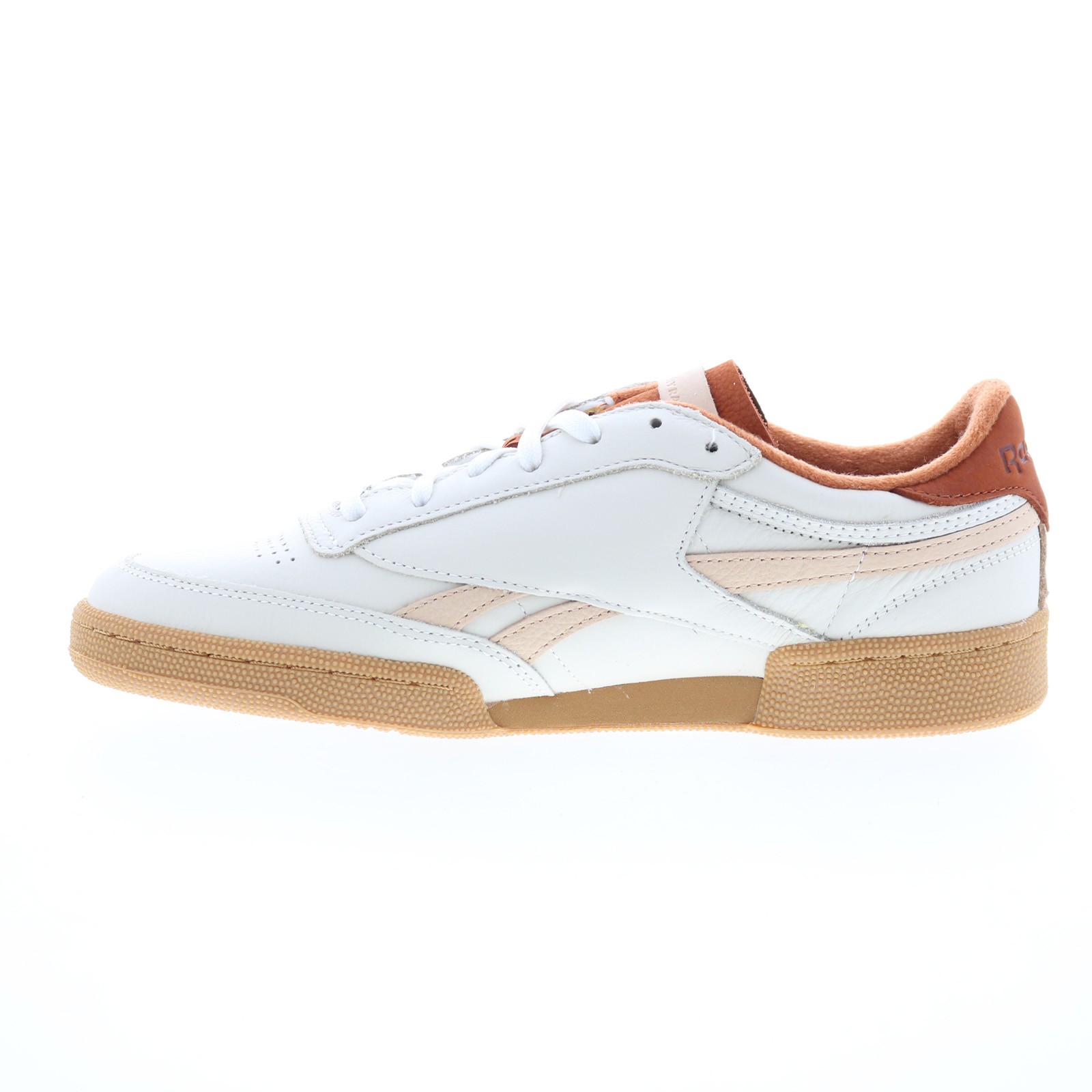 Reebok Club C Revenge Vintage Mens White Leather Lifestyle Sneakers Shoes