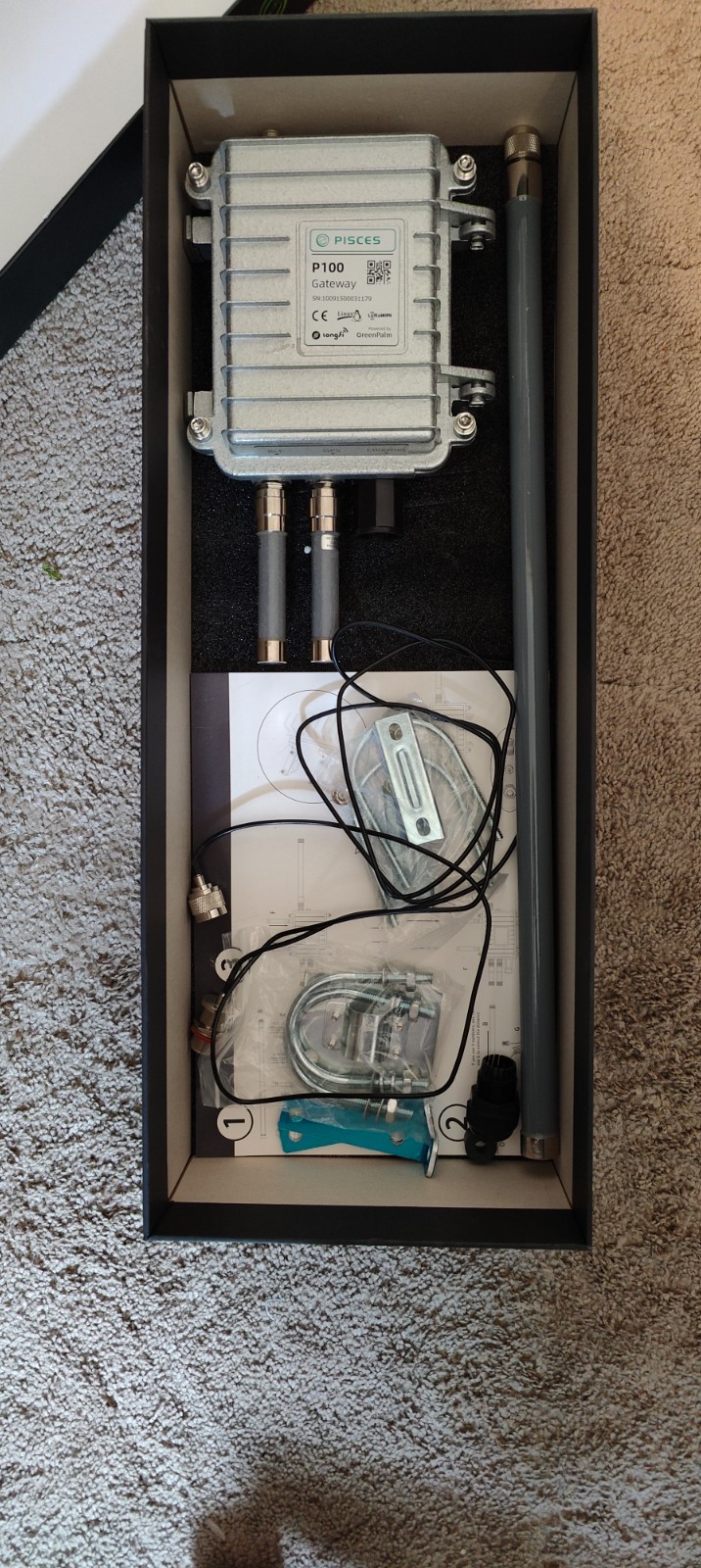 Pisces P100 Helium miner, outdoor Mountable, USA