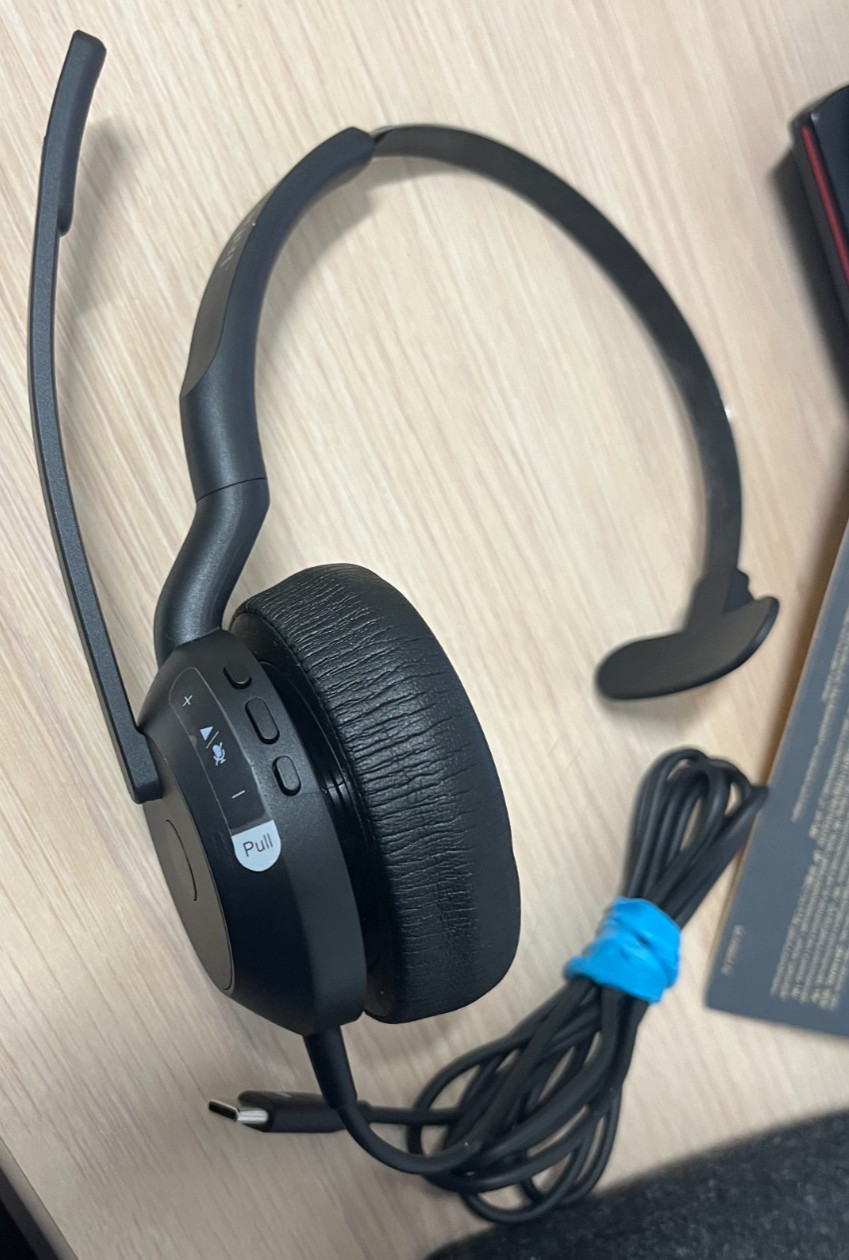Jabra Evolve2 50 - USB-C, UC Mono, HSC175